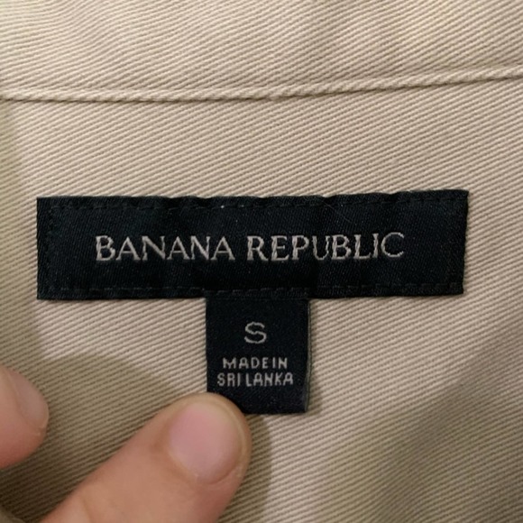 BANANA REPUBLIC Quinn Straight Fit Utility Shirt - Picture 5 of 8